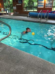Swimming Blaise